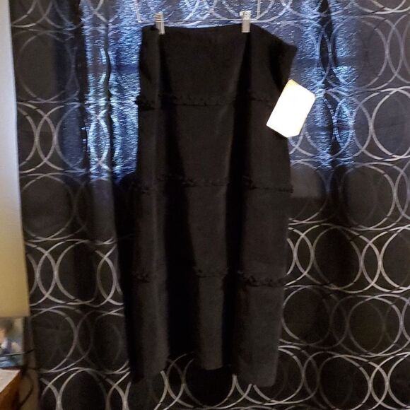 NINA LEONARD  WOMAN LONG SKIRT A70131  FROM QVC - Picture 1 of 4